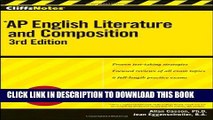 New Book CliffsNotes AP English Literature and Composition, 3rd Edition (Cliffs AP)