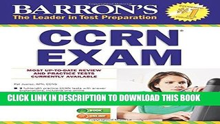 New Book Barron s CCRN Exam