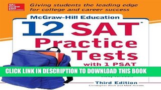 Collection Book McGraw-Hill Education 12 SAT Practice Tests with PSAT, 3rd Edition