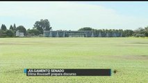 Impeachment: Dilma Rousseff prepara discurso que fará no Senado