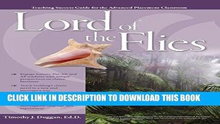 Collection Book Advanced Placement Classroom: Lord of the Flies (Teaching Success Guides for the