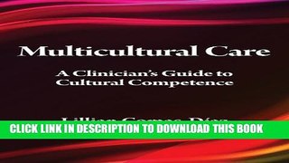 Collection Book Multicultural Care: A Clinician s Guide to Cultural Competence (Psychologists in