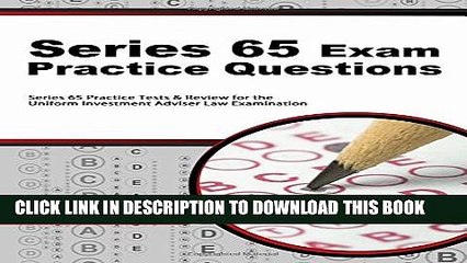 [PDF] Series 65 Exam Practice Questions: Series 65 Practice Tests   Review for the Uniform