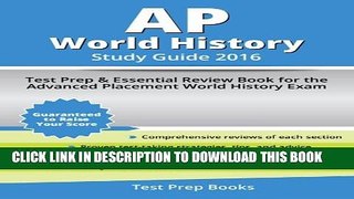 Collection Book AP World History Study Guide 2016: Test Prep   Essential Review Book for the