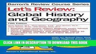 New Book Let s Review Global History and Geography (Barron s Review Course)
