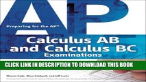 New Book Preparing for the AP Calculus AB and Calculus BC Examinations