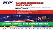 New Book Amsco s AP Calculus AB/BC: Preparing for the Advanced Placement Examinations