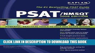 New Book Kaplan PSAT 2007 Edition (Kaplan PSAT/NMSQT)