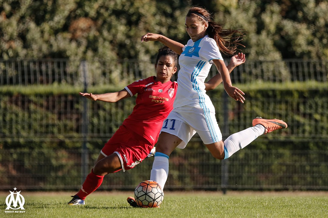 D1 féminine - Nîmes 0-6 OM : le but de Cindy Caputo (76e)