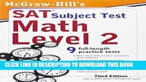 Collection Book McGraw-Hill s SAT Subject Test Math Level 2, 3rd Edition (Sat Subject Tests)