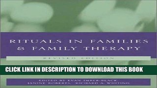 New Book Rituals in Families and Family Therapy