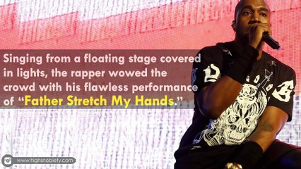 Kanye West Crushes ‘Father Stretch My Hands' on Saint Pablo Tour Stage