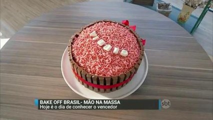 Camila, Marcos e Noemy disputam a final do Bake Off Brasil