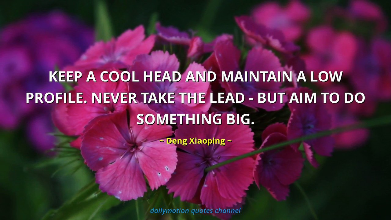 Deng Xiaoping Quotes