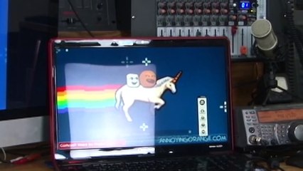 Dad Reacts To NYAN CAT and goes crazy - Father Nyaned By Funny Kids