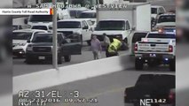 Video Sufaces Of Woman Chasing Cat On Busy Highway