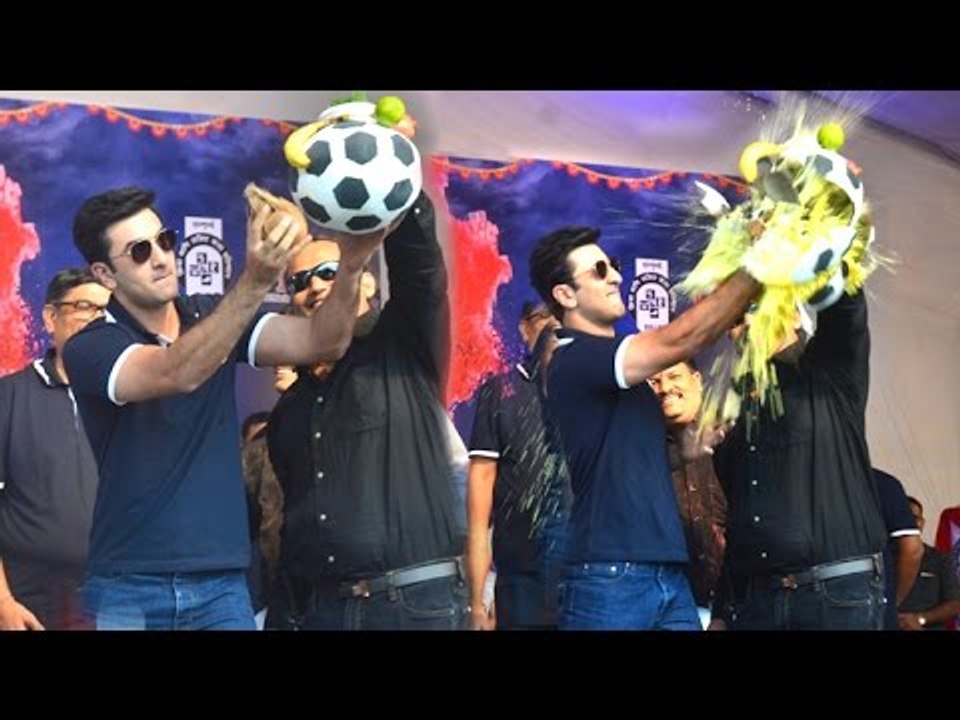 Ranbir Kapoor Dahi Handi/Janmashtami Celebrations 2016