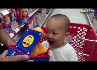 Funny and Cute Babies Scared Of Toys Compilation [HD NEW EDITION]