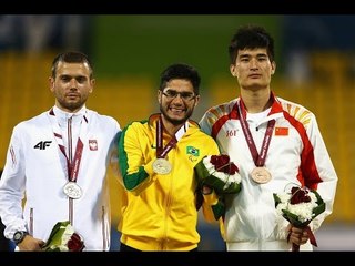 Men's 200m T47 | Victory Ceremony |  2015 IPC Athletics World Championships Doha