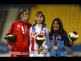 Women's 200m T36 | Victory Ceremony |  2015 IPC Athletics World Championships Doha