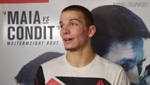 Jeremy Kennedy eager to make his debut at UFC on FOX 21, happy for the outpouring of support from crowd.