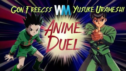 Anime Duel: Gon Freecss Vs Yusuke Urameshi