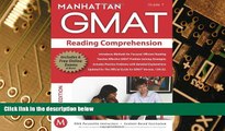 Big Deals  Reading Comprehension GMAT Strategy Guide (Manhattan GMAT Instructional Guide, Vol. 7)