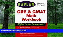Big Deals  KAPLAN GRE / GMAT MATH WORKBOOK  Best Seller Books Best Seller