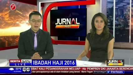 Jelang Wukuf, Padang Arafah Dilanda Badai Pasir