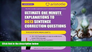 Big Deals  Ultimate One Minute Explanations to OG13 SC  Free Full Read Best Seller