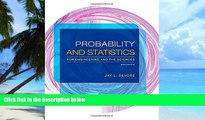 Big Deals  Probability and Statistics for Engineering and the Sciences  Free Full Read Best Seller