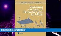 Big Deals  Statistical Analysis of Financial Data in S-Plus (Springer Texts in Statistics)  Free