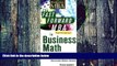 Big Deals  The Fast Forward MBA in Business Math  Best Seller Books Best Seller