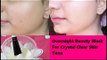 Overnight Beauty Mask for Crystal Clear Glowing Skin