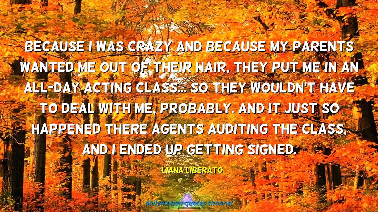 Liana Liberato Quotes