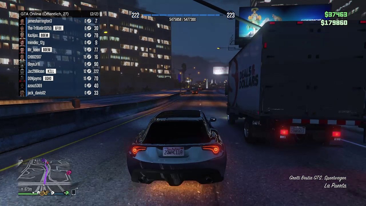 Gta V online 1 Video mit cenamama22