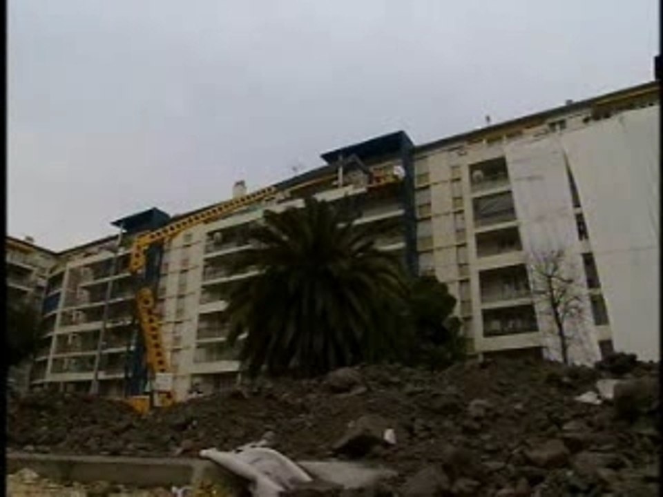 Démolition explosif Nice Pasteur M6