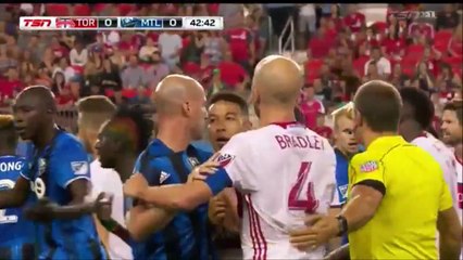 Massive Brawl During Toronto FC And Montreal Impact!