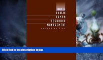 Big Deals  Cases in Public Human Resource Management  Best Seller Books Best Seller