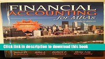 Read Financial Accounting for MBAs, 6th Edition  Ebook Free