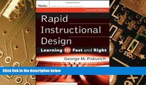 Big Deals  Rapid Instructional Design: Learning ID Fast and Right  Best Seller Books Most Wanted