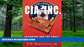 Big Deals  CIA, Inc.  Best Seller Books Most Wanted