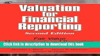 Read Valuation for Financial Reporting?: Fair Value Measurements and Reporting, Intangible Assets,