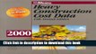 Read Heavy Construction Cost Data 2000 (Means Heavy Construction Cost Data 2000)  Ebook Free