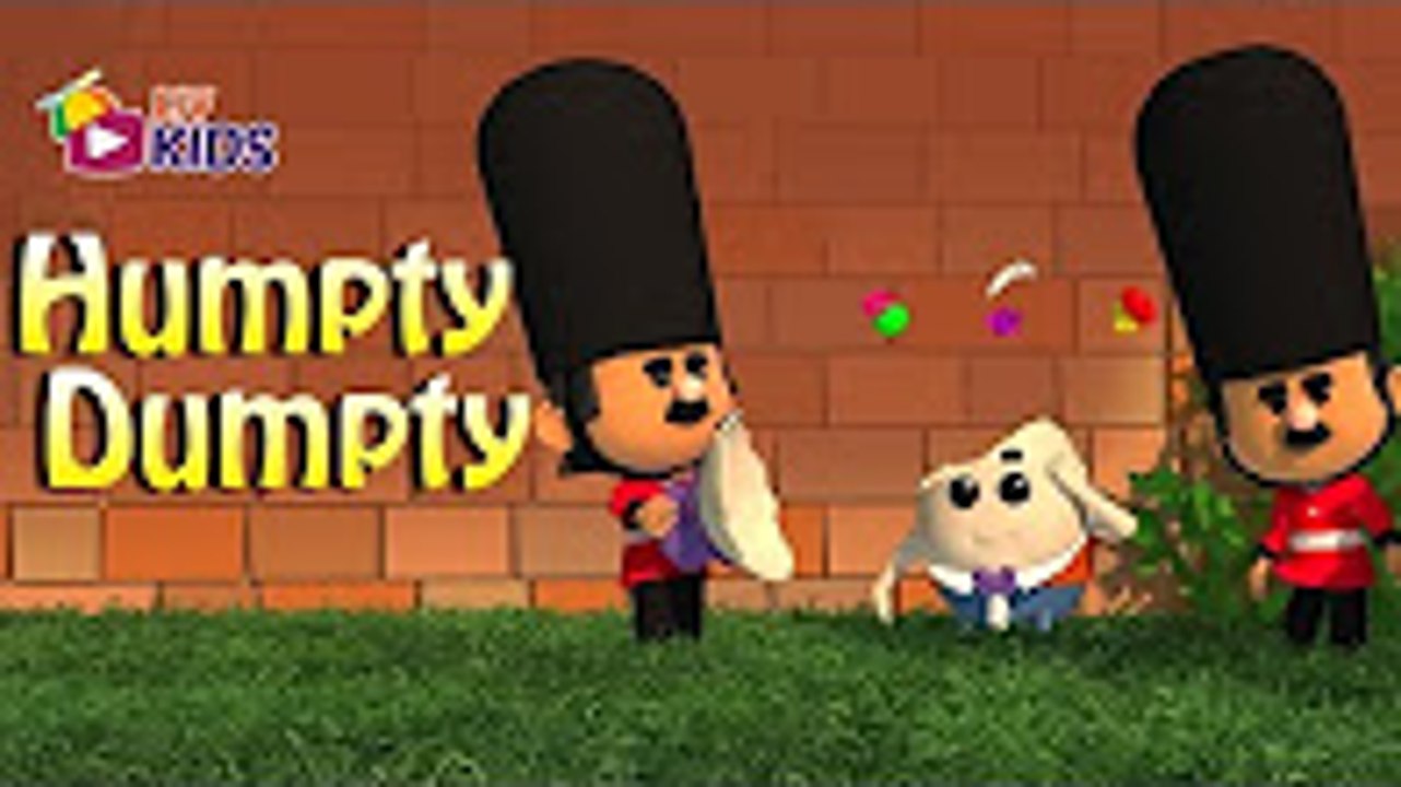 Humpty Dumpty - English Nursery Rhymes For Kids