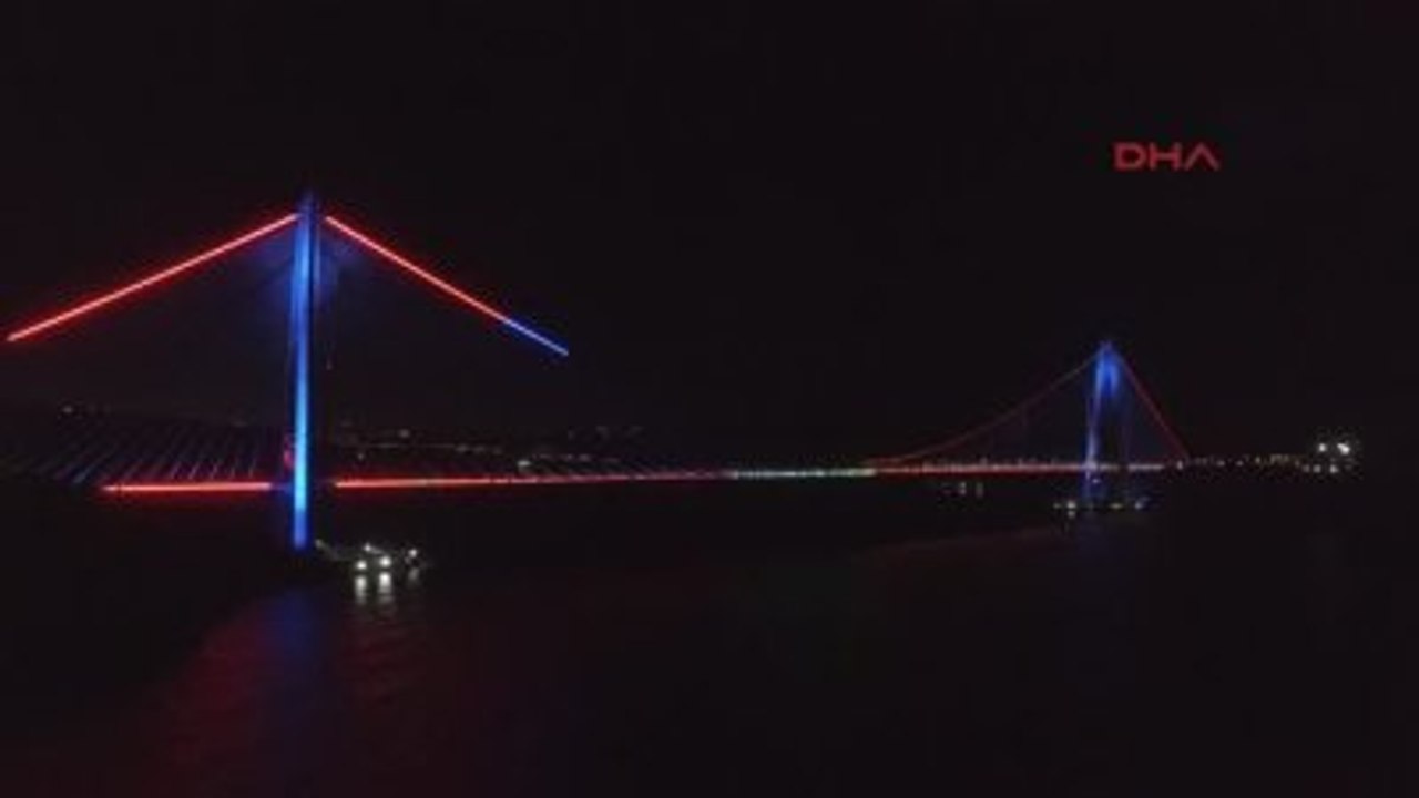 Yavuz Sultan Selim Köprüsü Geceleri Bir Başka Güzel