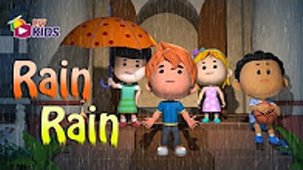 Rain Rain Go Away - Nursery Rhyme With Lyrics - Animation Rhymes & Songs for Kids