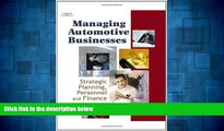 READ FREE FULL  Managing Automotive Businesses: Strategic Planning, Personnel and Finances