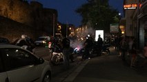 Les motards arrivent en ville