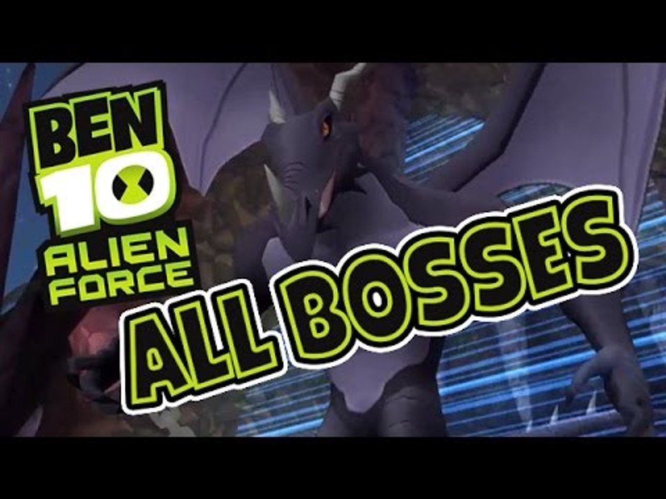 Ben 10: Alien Force All Bosses | Boss Battles (PS2, PSP, Wii)